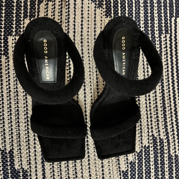 New Good American Terry Cloth Heels - Picture 7 of 11
